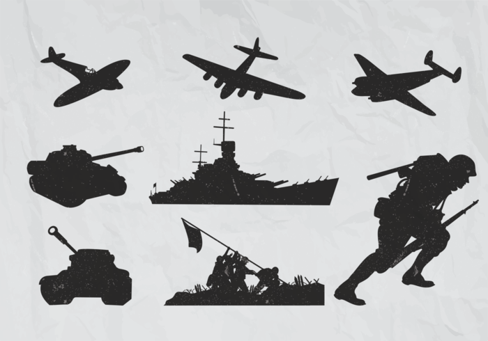 World War 2 Plane Vectors