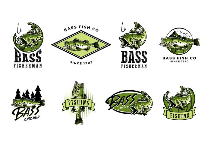 LARGEMOUTH BASS VECTOR