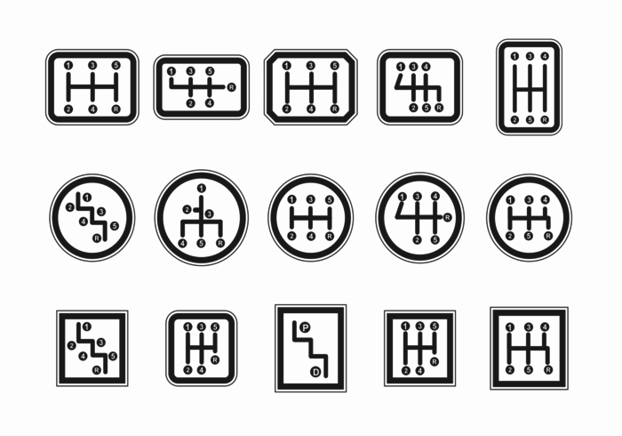 Vectores de caja de cambios