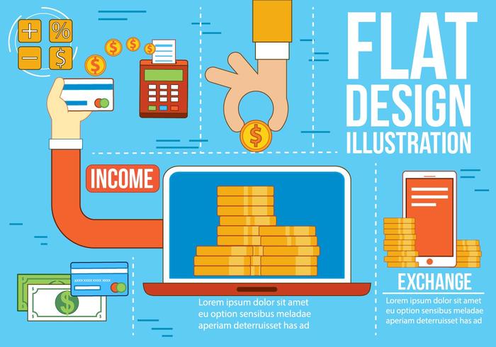 Free Flat Design Vector Icons Free Flat Design Vector Icons