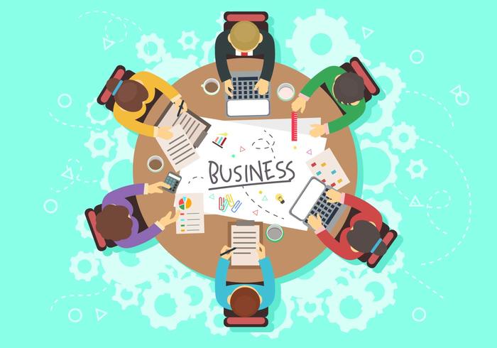 Business Teamwork vector