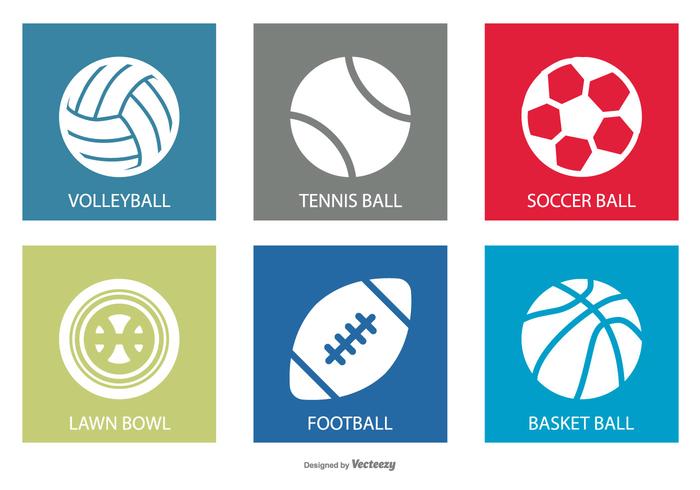 Sports Ball Icon Set Sports Ball Icon Set