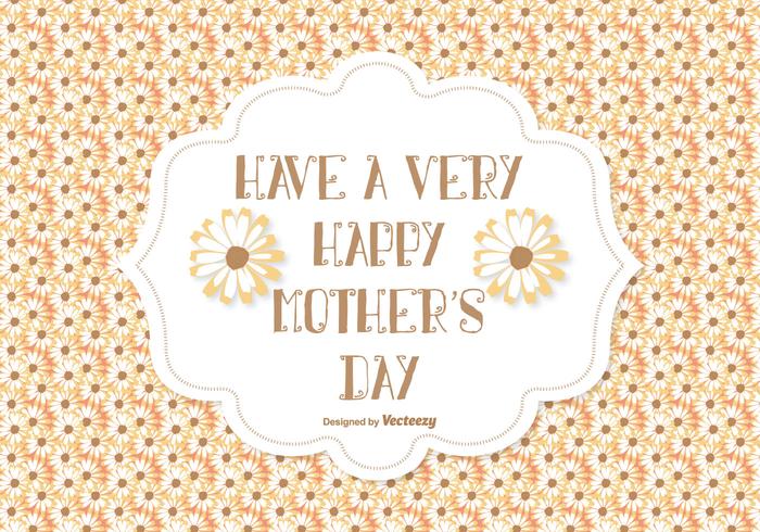Mother's Day Vector Illustration Mother's Day Vector Illustration
