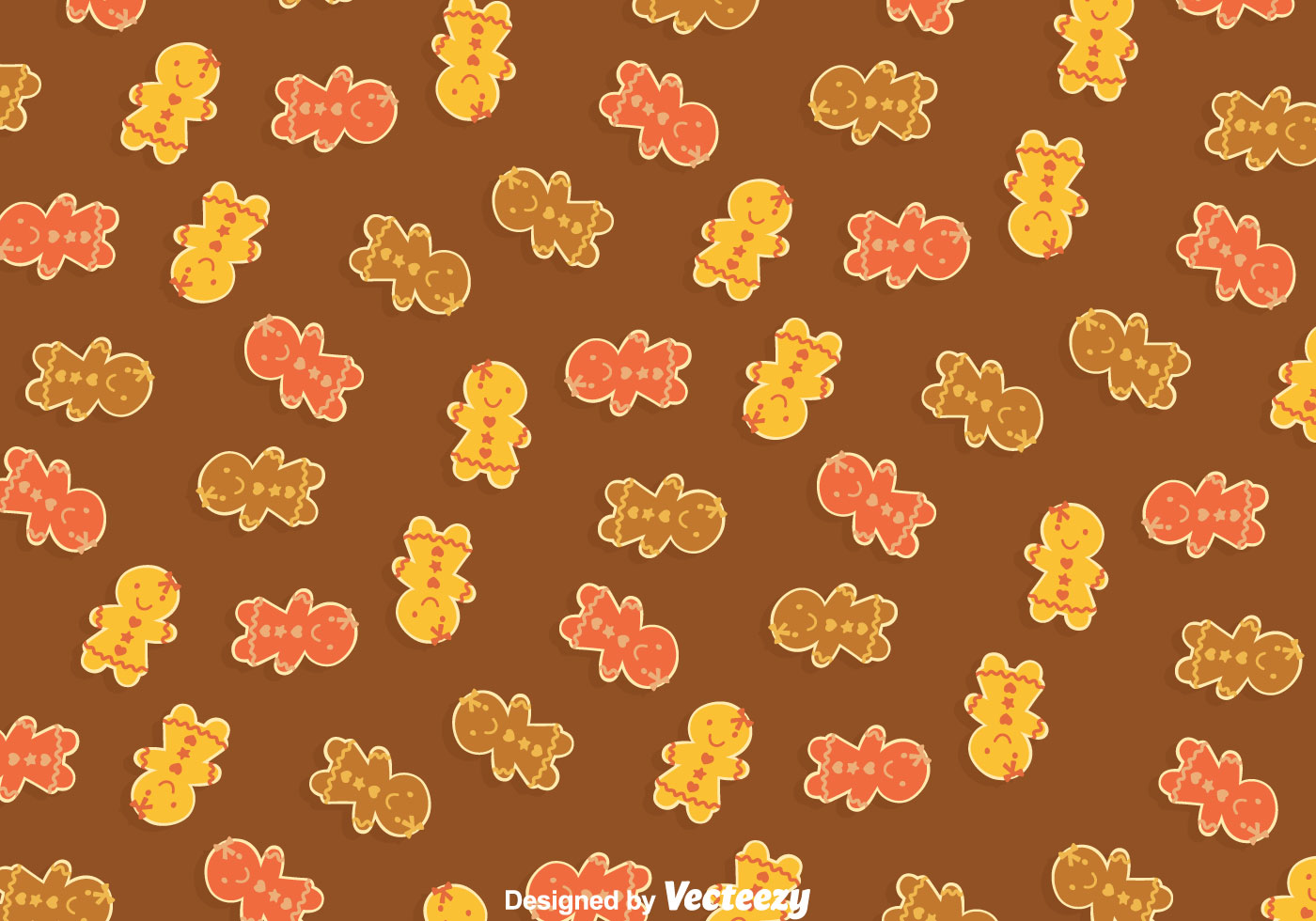 Printable Movable Ginger Bread Pattern Free