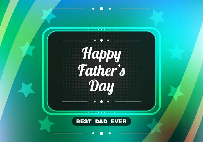 Free Vector Shiny Colorful Father's Day Background Free Vector Shiny Colorful Father's Day Background