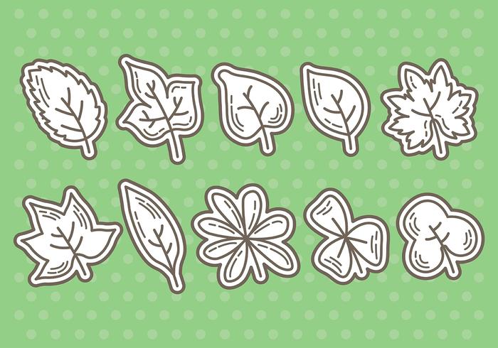 Hojas Vector Icons Hojas Vector Icons