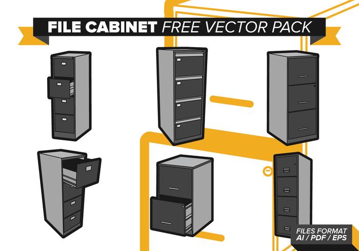 File Cabinet Free Vector Pack File Cabinet Free Vector Pack
