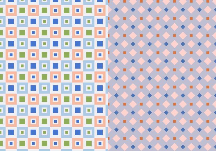 Two Set Geometric Pattern vector