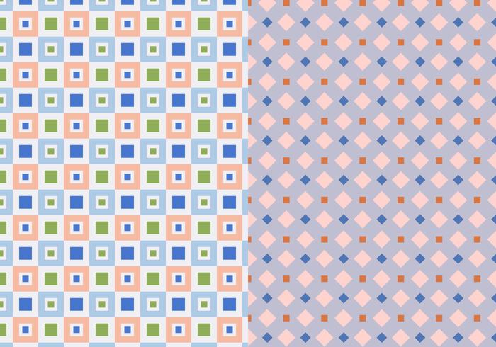 Two Set Geometric Pattern vector