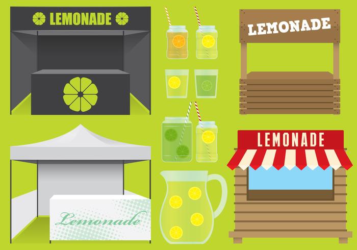 Lemonade Stands vector