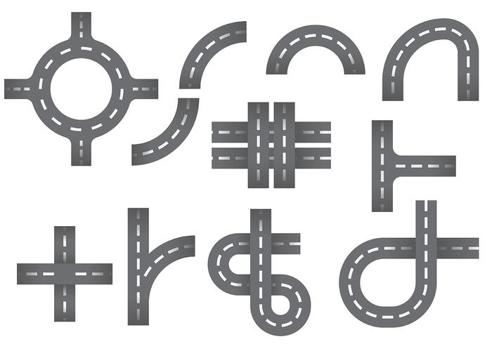 Free Roundabout Icons Vector