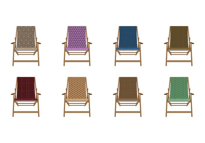 Free Pattern Canvas Deck Chair Vector