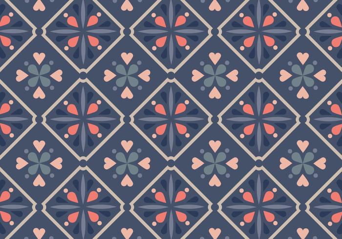 Floral Tile vector