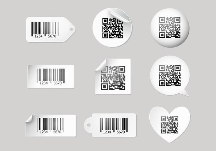 Free Barcode Scanner Label Vectors Free Barcode Scanner Label Vectors