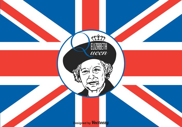 Free Queen Elizabeth Vector Illustration