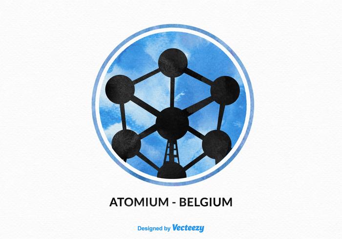 Free Vector Atomium