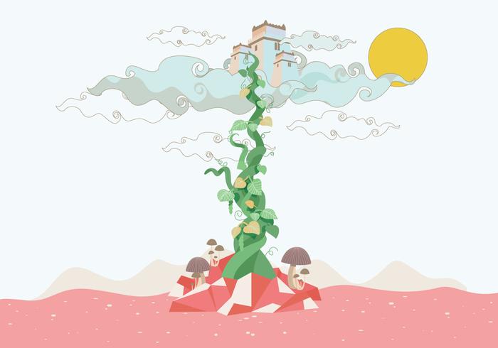 Beanstalk Vector Beanstalk Vector