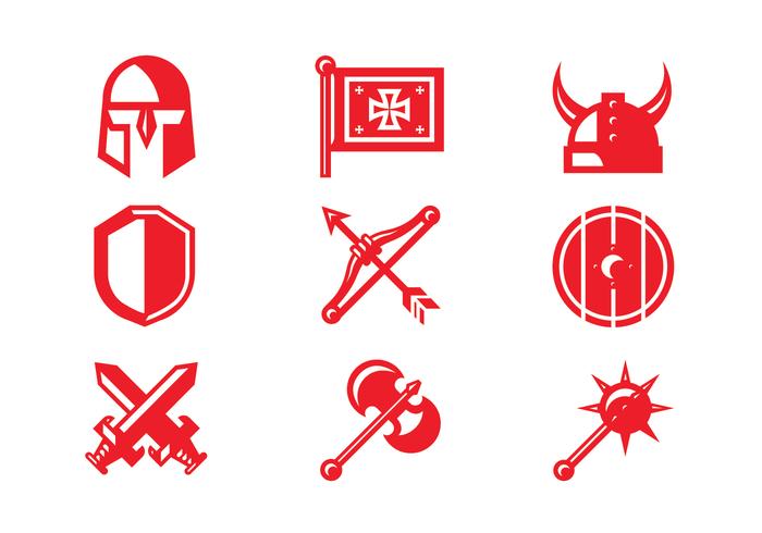 Templar Icons vector