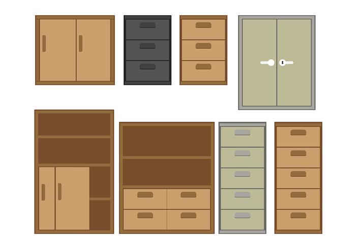 File Cabinet Vector 2