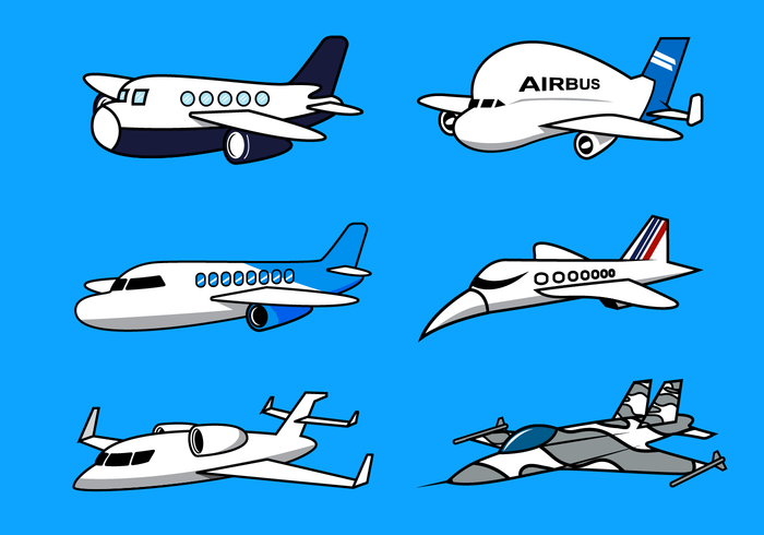 Vector Gratis Avion