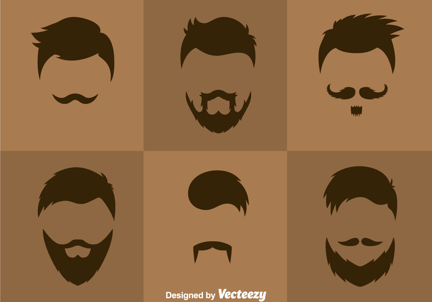 Man Hair Styles Vector - Download Free Vectors, Clipart 