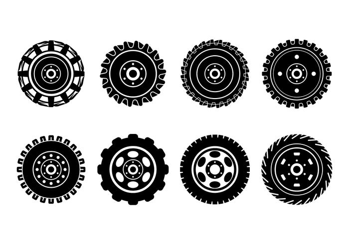 Free Tractor Tire Vectors Free Tractor Tire Vectors