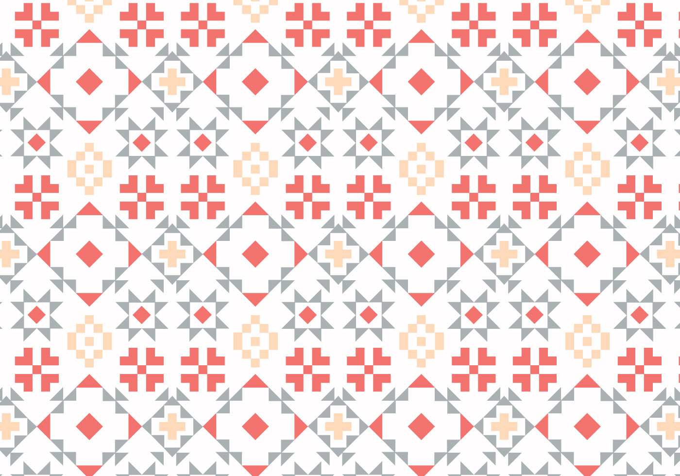 geometric motif drawing