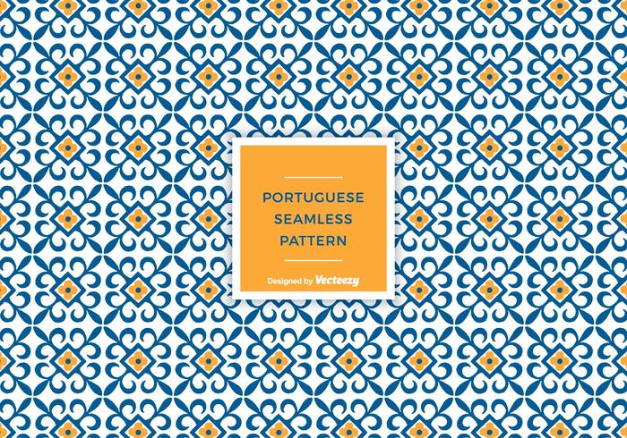 Free Portuguese Tile Vector Pattern