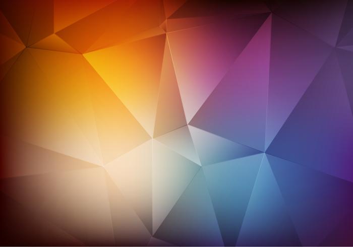 Vector Polygon Degraded Background