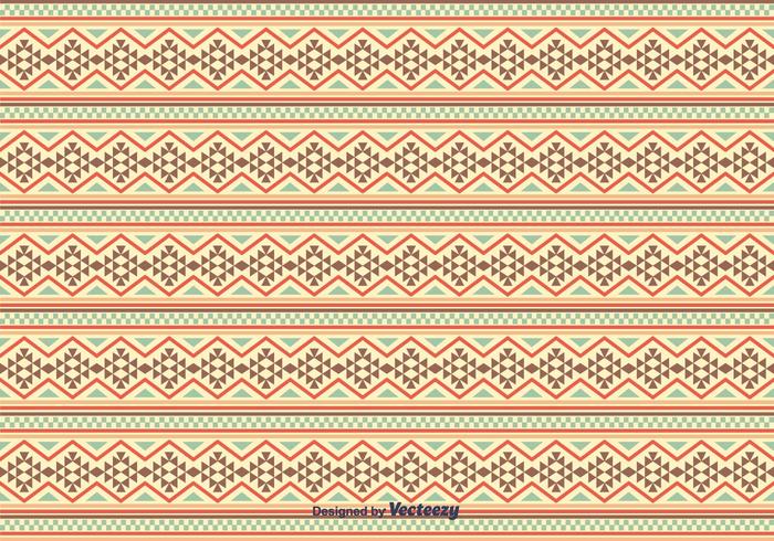 Native American Pattern Background vector