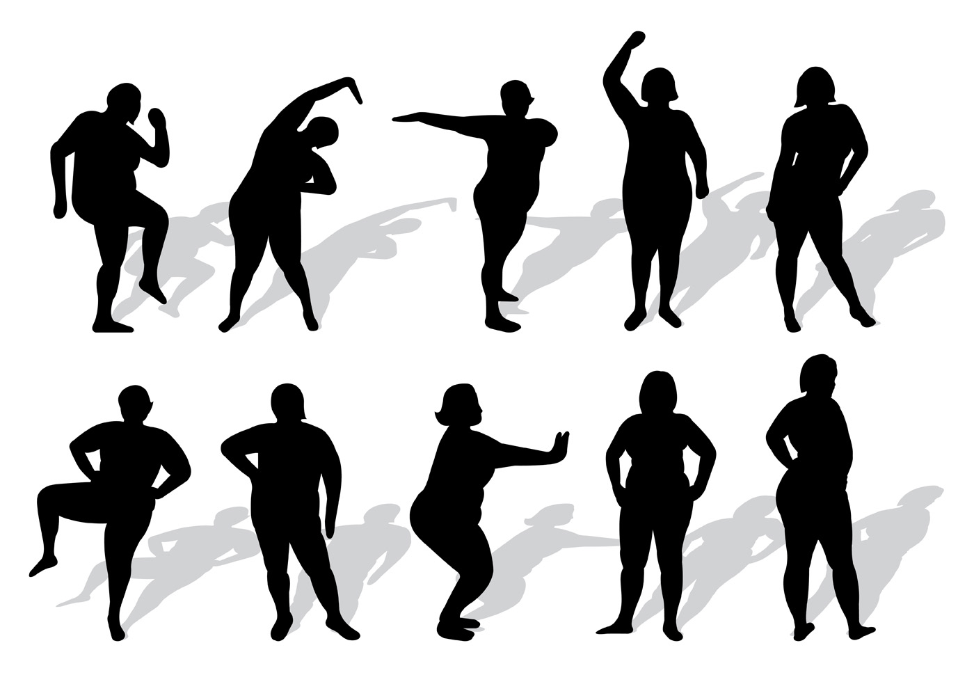 Plus size woman body line drawing  drawing of beautiful plus size