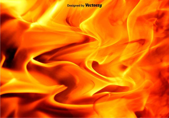 Vector Background Fire And Flames