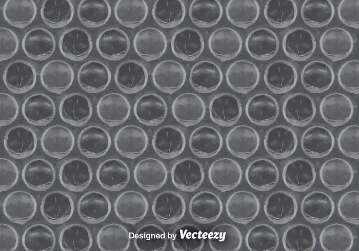 Gray Bubble Wrap Background Vector