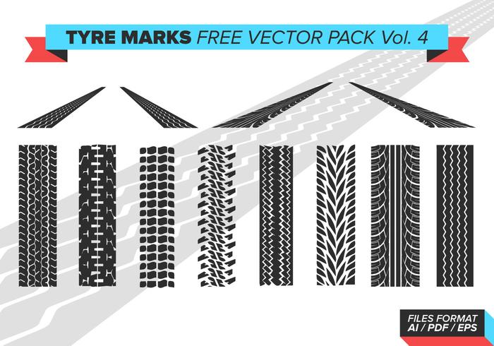 Tire Marks Free Vector Pack Vol. 4 Tire Marks Free Vector Pack Vol. 4