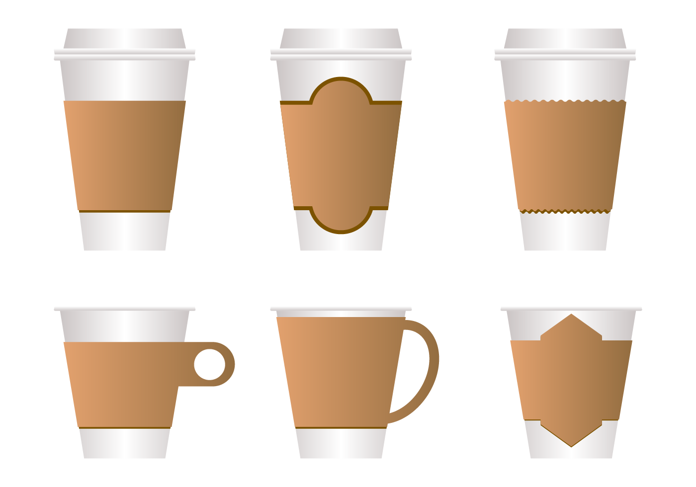 Free Coffee Sleeve Vector 115854 Vector Art at Vecteezy