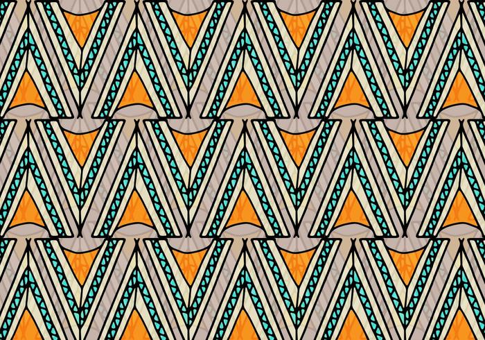 Free Vector Tipi Pattern