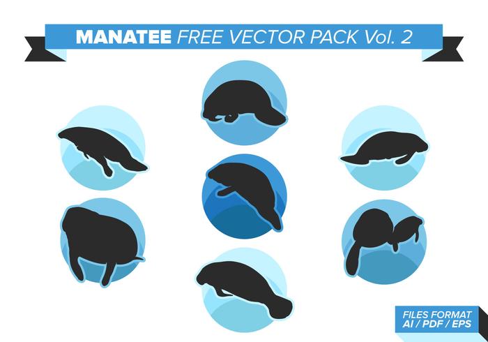 Manatee Free Vector Pack Vol. 2 Manatee Free Vector Pack Vol. 2