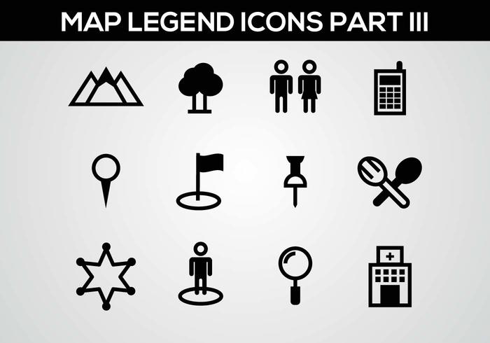 Free Map Legend Part III Vector