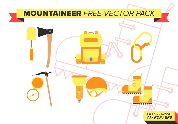 Mountaineer Free Vector Pack Mountaineer Free Vector Pack