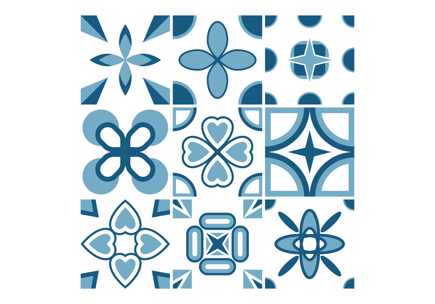 Free Portuguese Tile Vectors Download Free Vector Art, Stock Graphics