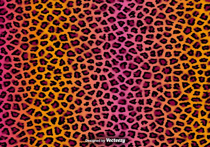 Cheetah Skin Vector Texture Background