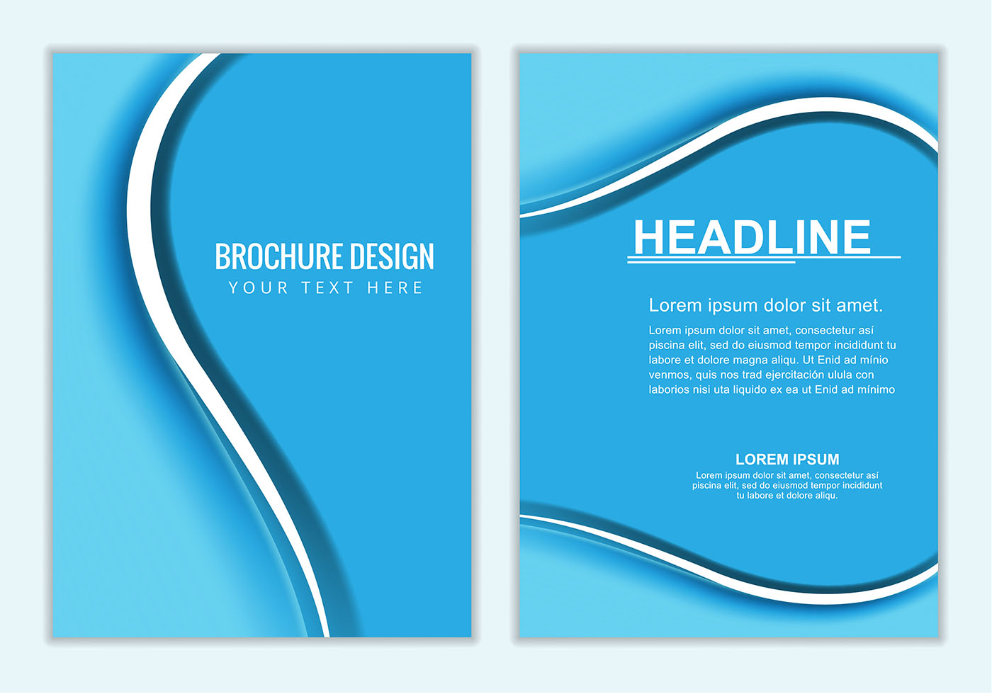 Free Vector Business Brochure Download Free Vector Art, Stock Graphics & Images