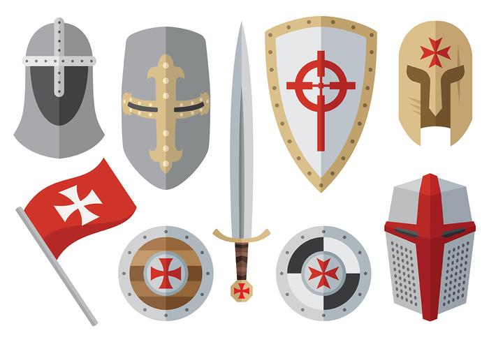 Free Templar Icons Vector