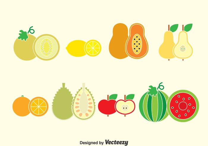 Fruits Collection Vector