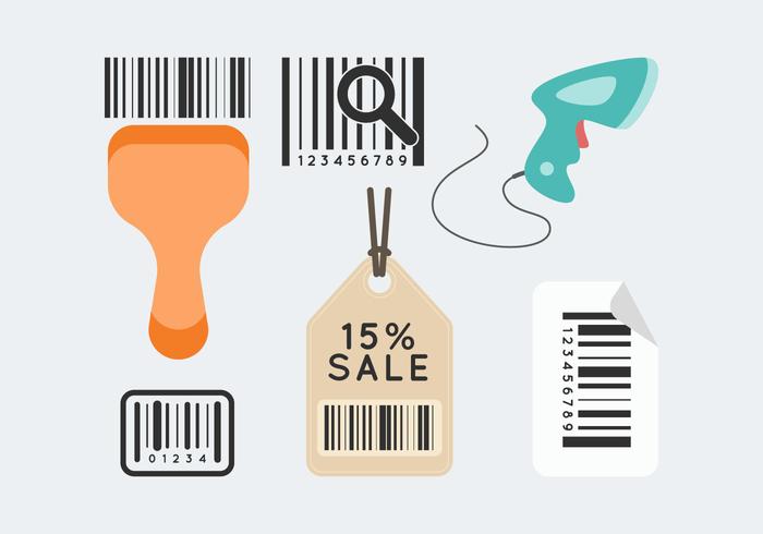 Free Barcode Scanner Vector 1