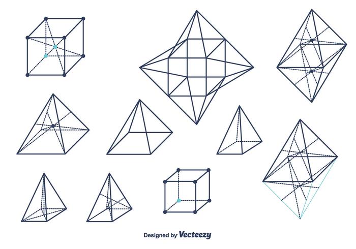 Geometrical Shapes Vector