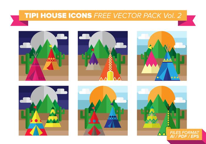 Tipi House Icons Free Vector Pack Vol. 2 Tipi House Icons Free Vector Pack Vol. 2