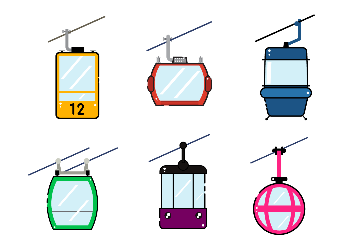 clipart cable car - photo #11