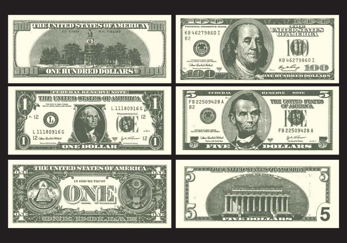 Dollar Bill Vector Art, Icons, and Graphics for Free Download