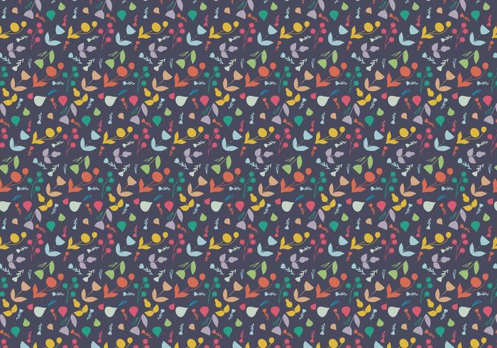 Plants Vector Pattern Plants Vector Pattern